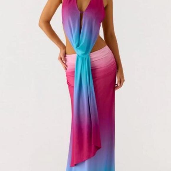 Peppermayo Dresses & Skirts - Peppermayo After Bloom Maxi Dress in Disco Ombre. Size 8